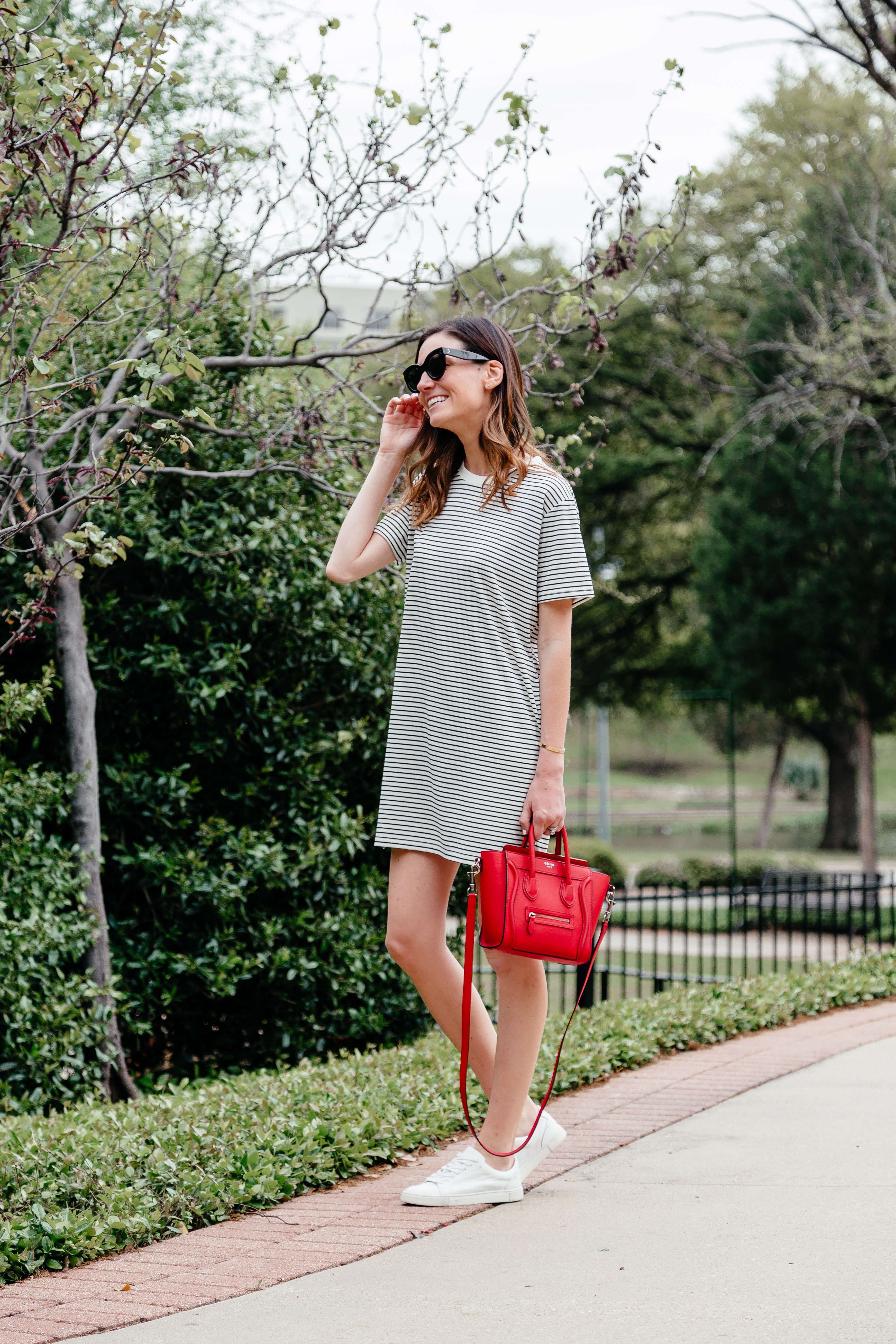 Colorful t shirt clearance dress