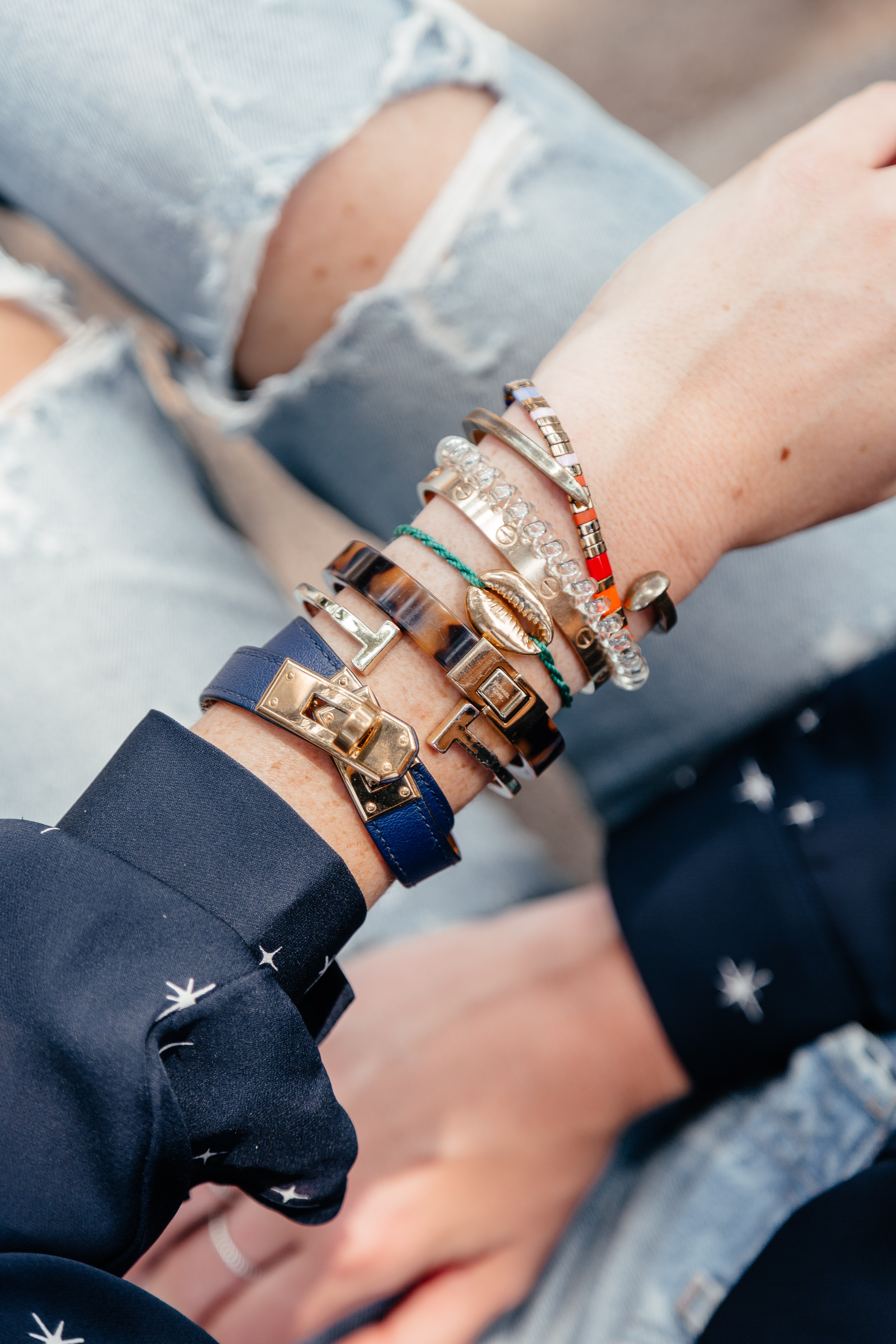 How To Stack with The Cartier Love Bracelet