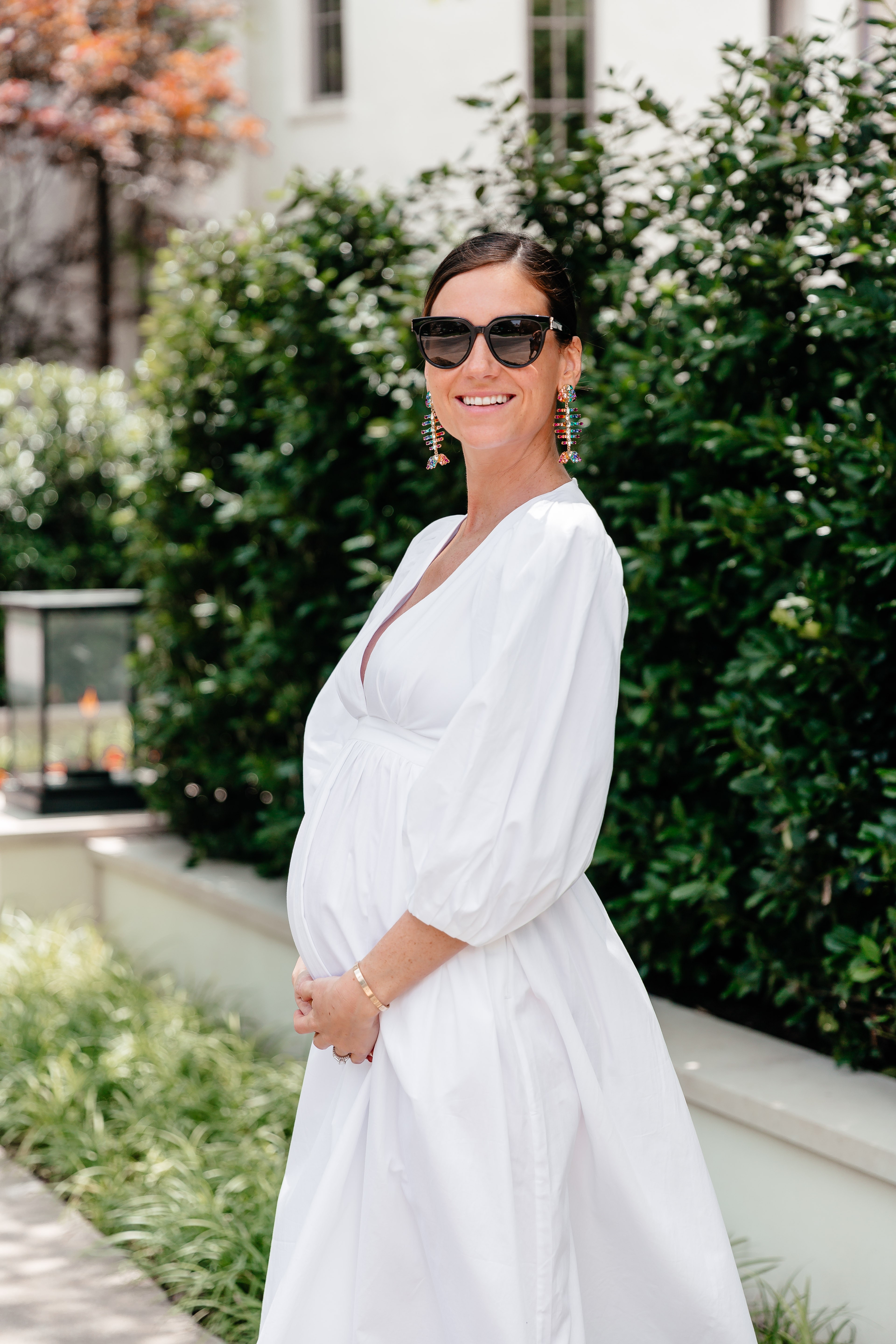 The Prettiest Green Ruffle Maxi Dress for Summer